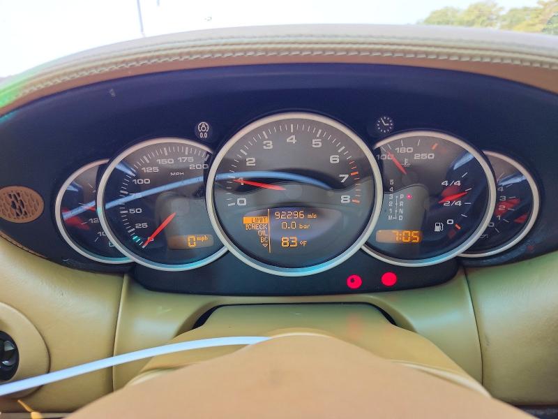 2001 Porsche 911 VIN WP0AB29961S686434 COPART salvage auction — MINOR DENT/SCRATCHES, Va - Certificate Of Title (P), sold $44,500 on 2026-08-04 (photo 9)