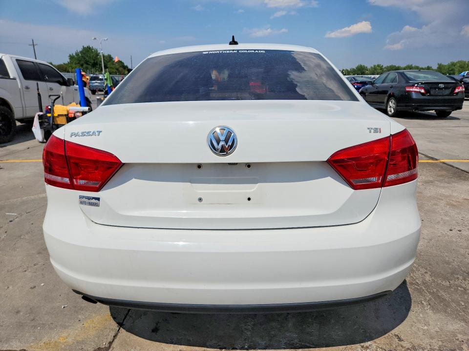 2015 Volkswagen Passat VIN 1VWAS7A34FC112966 COPART salvage auction — FRONT END, CO - PUBLIC - SALVAGE TITLE, sold $250 on 2026-08-03 (photo 6)