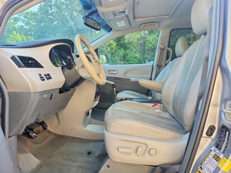 2014 Toyota Sienna VIN 5TDYK3DC0ES475073 COPART salvage auction — FRONT END, Oh - Cert Of Title-Salvage, sold $2,100 on 2026-07-15 (photo 7)