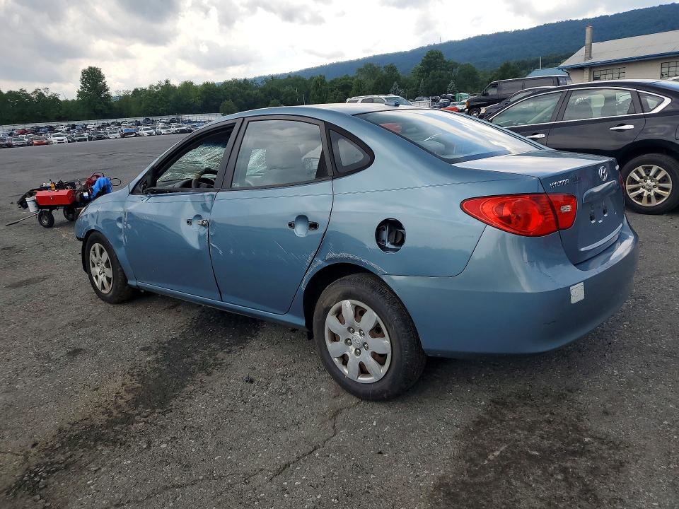 2007 Hyundai Elantra VIN KMHDU46D47U176135 COPART salvage auction — ALL OVER, Pa - Certificate Of Salvage, sold $400 on 2026-07-14 (photo 2)
