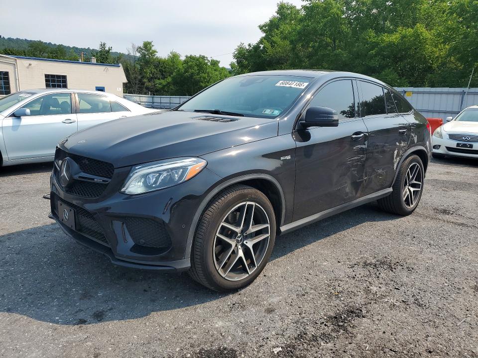 2018 Mercedes-benz Gle coupe VIN 4JGED6EB3JA091067 — COPART salvage auction photo