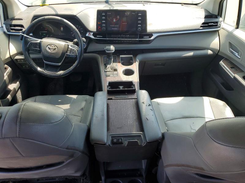 2021 Toyota Sienna VIN 5TDYSKFC7MS009632 COPART salvage auction — Burn Interior, CA - SALVAGE CERTIFICATE, sold $5,800 on 2026-07-29 (photo 8)