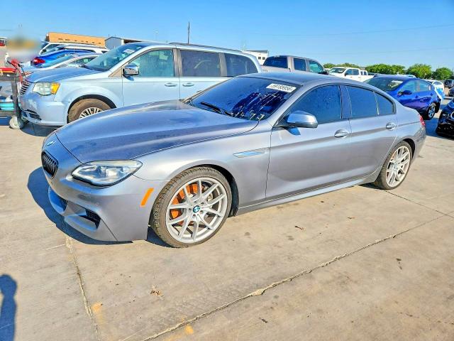 2016 BMW 6er VIN WBA6D0C56GG432385 COPART salvage auction — NORMAL WEAR, Tx - Certificate Of Title (P), sold $3,700 on 2026-07-23 (photo 1)