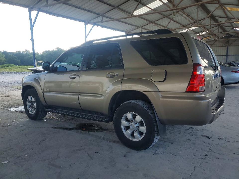 2007 Toyota 4runner VIN JTEZU14R078066601 COPART salvage auction — ROLLOVER, GA - CERT OF TITLE-SALVAGE (P), sold $1,650 on 2026-07-23 (photo 2)