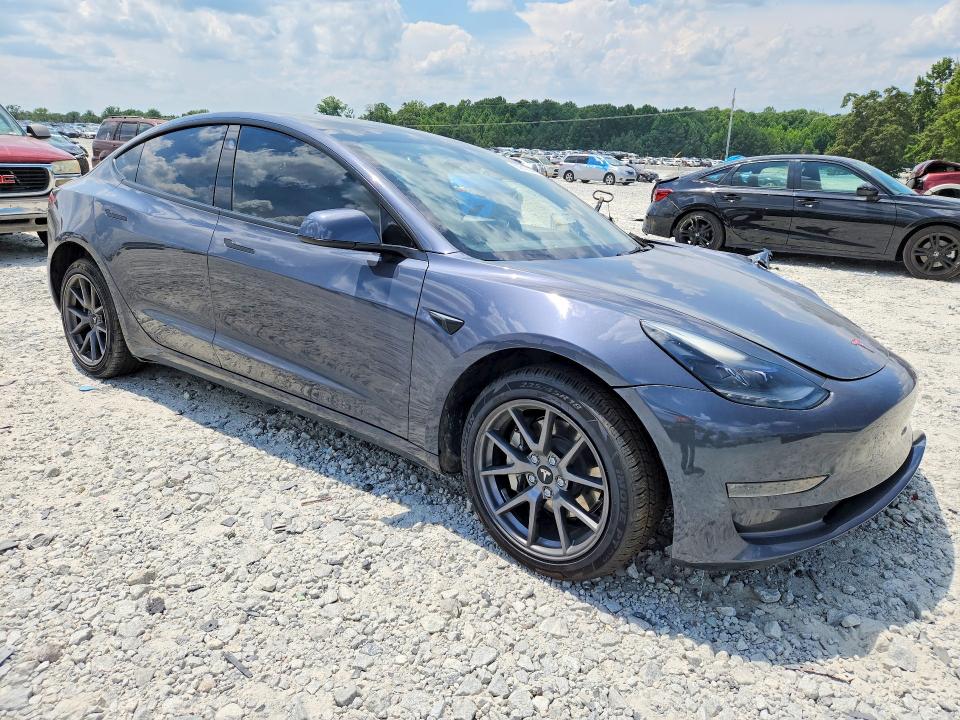 2023 Tesla Model 3 VIN 5YJ3E1EA4PF421995 COPART salvage auction — FRONT END, Fl - Certificate Of Title, sold $7,300 on 2026-07-20 (photo 4)