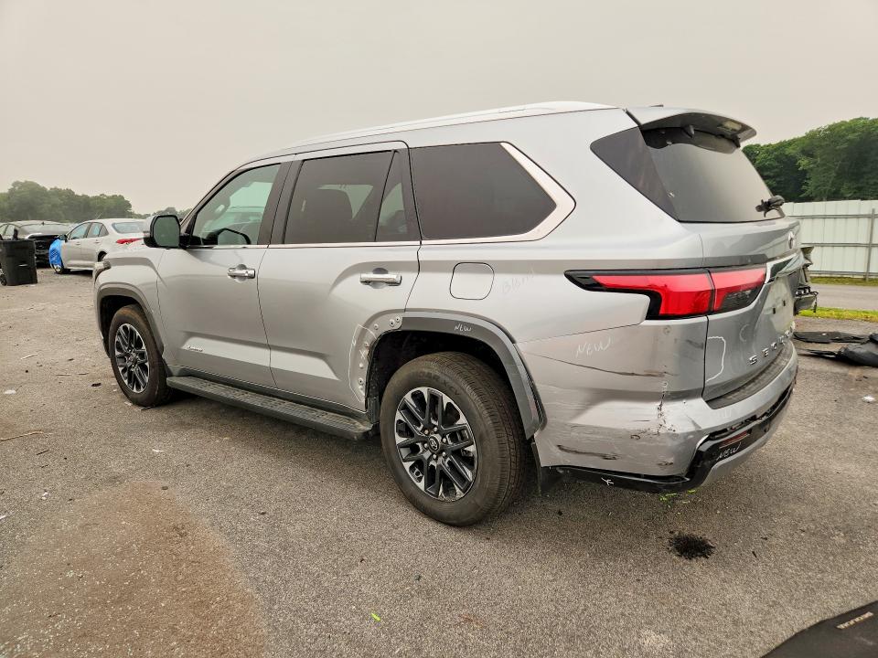 2025 Toyota Sequoia VIN 7SVAAABA8SX071895 COPART salvage auction — REAR END, Ma - Certificate Of Title, sold $21,100 on 2026-07-27 (photo 2)