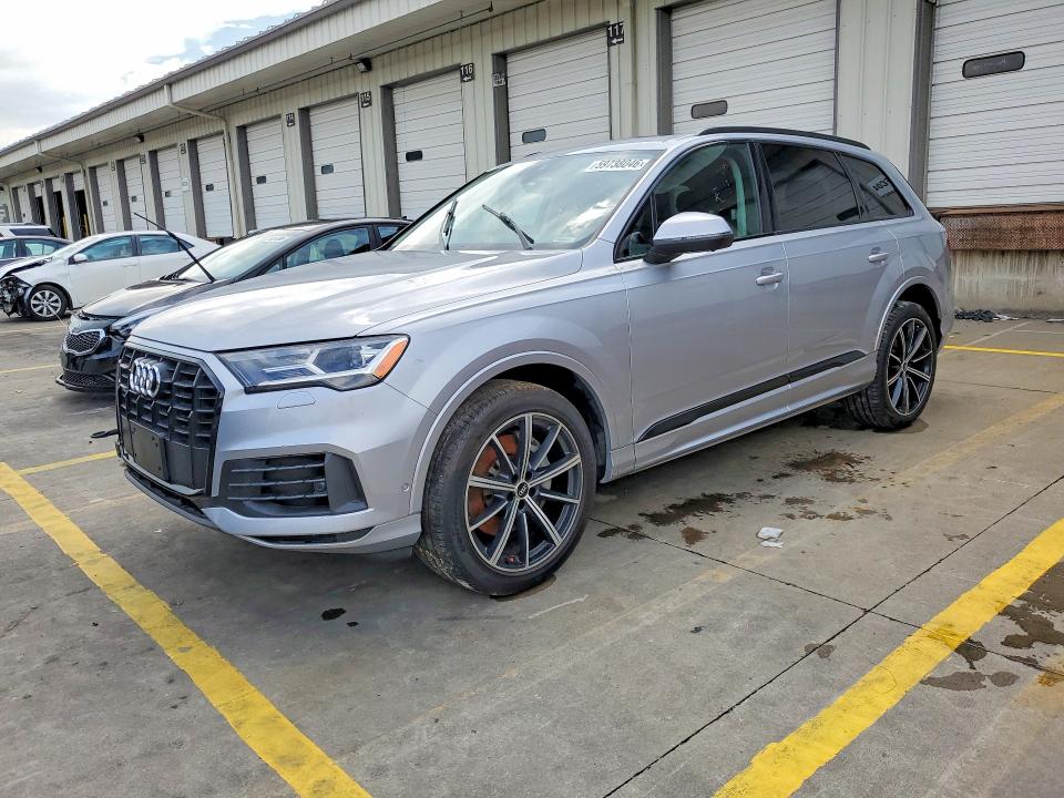 2021 Audi Q7 VIN WA1LXAF79MD027371 COPART salvage auction — UNDERCARRIAGE, In - Certificate Of Title, sold $300 on 2026-07-27 (photo 1)