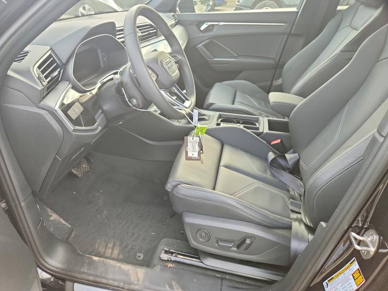 2025 Audi Q3 VIN WA1DECF36S1054738 COPART salvage auction — FRONT END, Ny - Mv-907A Salvage Certificate, sold $350 on 2026-07-23 (photo 7)