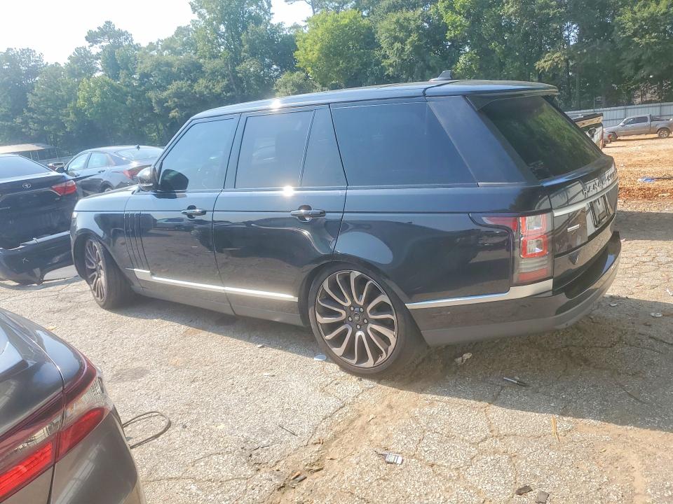 2016 Land rover RANGE ROVER VIN SALGS2EF8GA295590 COPART salvage auction — MECHANICAL, Ga - Certificate Of Title, sold $2,300 on 2026-08-20 (photo 2)