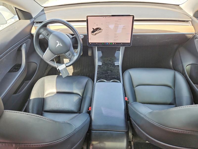 2019 Tesla Model 3 VIN 5YJ3E1EA7KF402365 COPART salvage auction — FRONT END, Oh - Cert Of Title-Salvage, sold $7,400 on 2026-07-09 (photo 8)