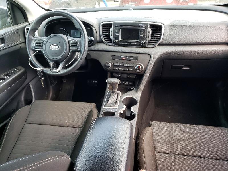 2017 Kia Sportage VIN KNDPMCAC0H7085938 COPART salvage auction — FRONT END, CT - CERT OF TITLE-SALVAGE, sold $2,200 on 2026-07-17 (photo 8)