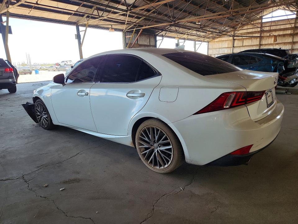 2016 Lexus Is VIN JTHBA1D25G5017234 COPART salvage auction — FRONT END, Az - Cert Of Title - Salvage, sold $4,600 on 2026-07-15 (photo 2)