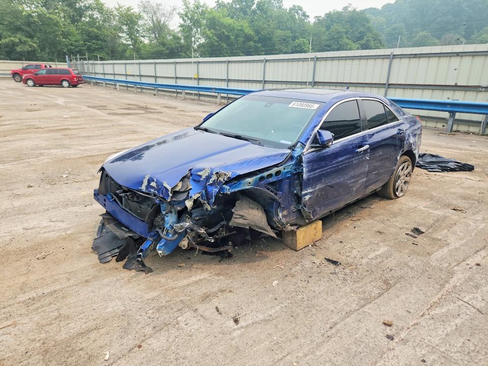 2013 Cadillac Ats VIN 1G6AH5RX3D0169612 COPART salvage auction — FRONT END, OH - CERT OF TITLE-SALVAGE, sold $600 on 2026-09-10 (photo 1)