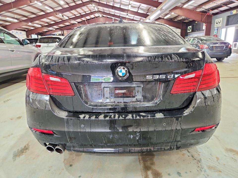 2014 BMW 5 series VIN WBAXA5C54ED689389 COPART salvage auction — MINOR DENT/SCRATCHES, CA - CERTIFICATE OF TITLE (P), sold $4,850 on 2026-07-30 (photo 6)