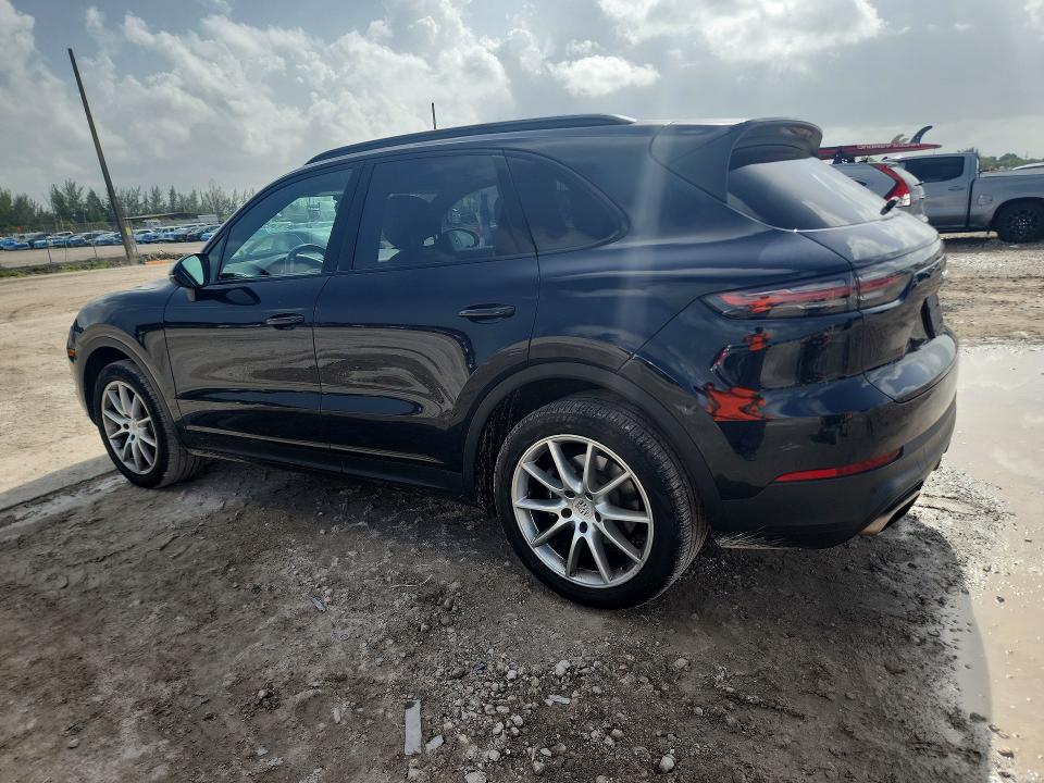 2019 Porsche Cayenne VIN WP1AA2AY3KDA06760 COPART salvage auction — VANDALISM, Fl - Cert Of Title Slvg Rebuildable, sold $21,400 on 2026-08-20 (photo 2)