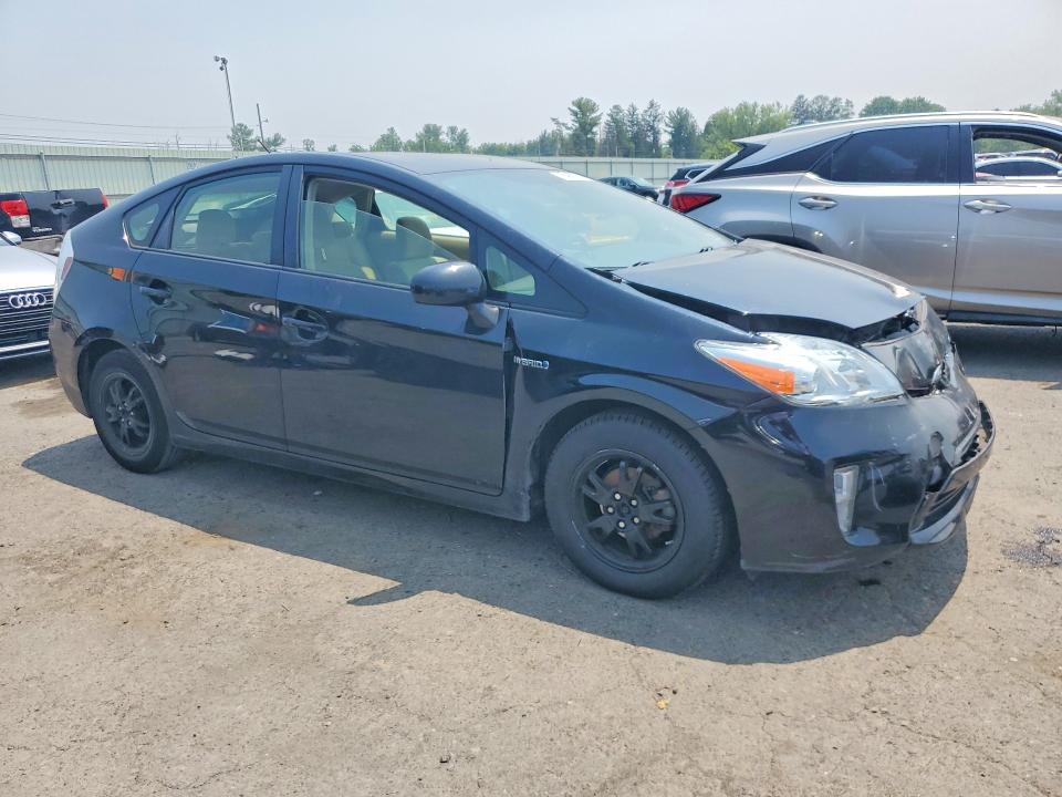 2012 Toyota Prius VIN JTDKN3DU4C5432350 COPART salvage auction — FRONT END, Pa - Certificate Of Salvage, sold $700 on 2026-07-24 (photo 4)