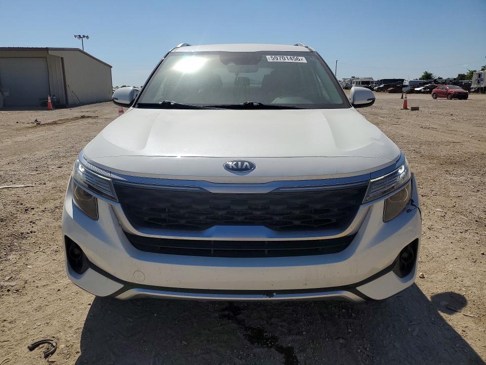2021 Kia Seltos VIN KNDEUCAA2M7158632 COPART salvage auction — REAR END, Salvage Title, sold $5,900 on 2026-07-22 (photo 5)