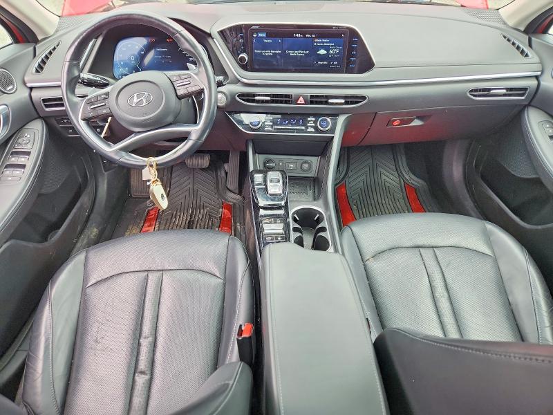 2020 Hyundai Sonata VIN 5NPEH4J2XLH052863 COPART salvage auction — FRONT END, Wa - Bill Of Sale, sold $2,350 on 2026-07-17 (photo 8)