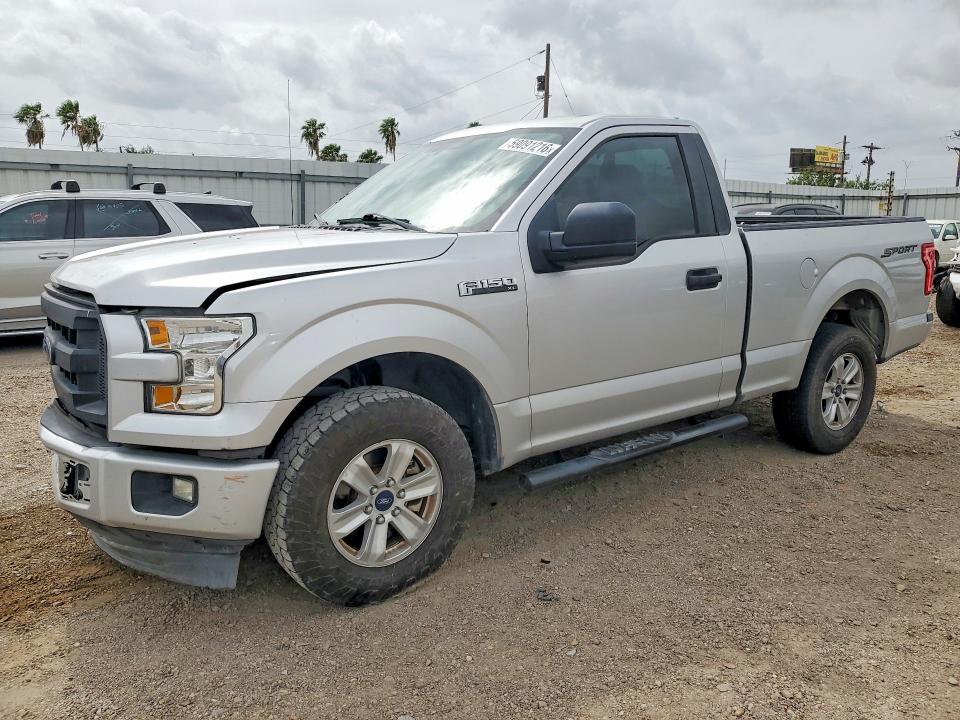 2017 Ford VIN 1FTMF1C87HKE50154 COPART salvage auction — FRONT END, Tx - Salvage Vehicle Title, sold $3,350 on 2026-07-29 (photo 1)