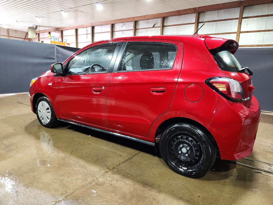 2024 Mitsubishi Mirage VIN ML32AUHJ6RH006753 COPART salvage auction — FRONT END, Oh - Certificate Of Title (P), sold $5,700 on 2026-07-06 (photo 2)