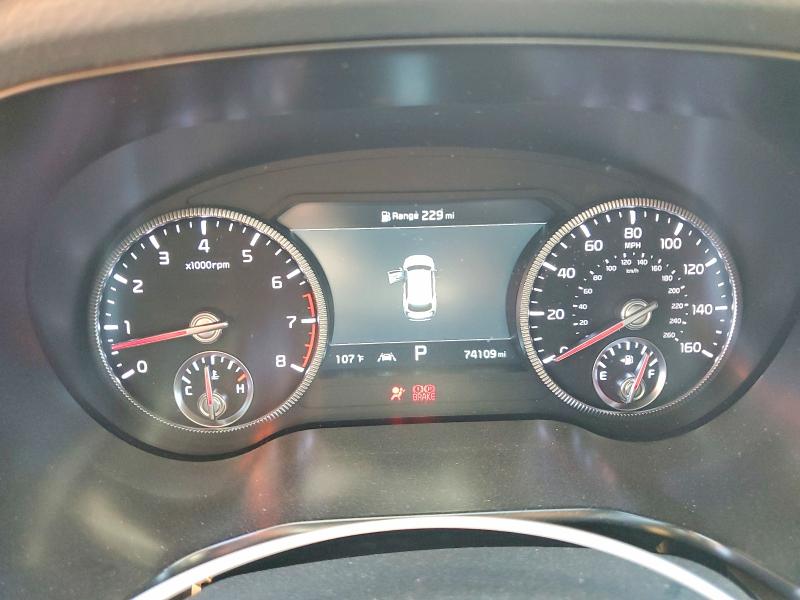 2021 Kia Telluride VIN 5XYP54HC9MG167110 COPART salvage auction — FRONT END, Ca - Salvage Certificate, sold $225 on 2026-07-30 (photo 9)