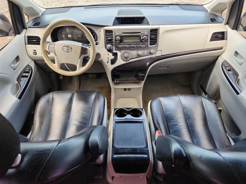 2014 Toyota Sienna VIN 5TDZK3DC2ES440992 COPART salvage auction — REAR END, Ny - Mv-907A Salvage Certificate, sold $500 on 2026-07-28 (photo 8)