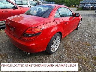 2009 Mercedes-benz Slk-klasse VIN WDBWK54F29F191574 COPART salvage auction — MINOR DENT/SCRATCHES, AK - BILL OF SALE- SALVAGE, sold $1,600 on 2026-07-28 (photo 3)