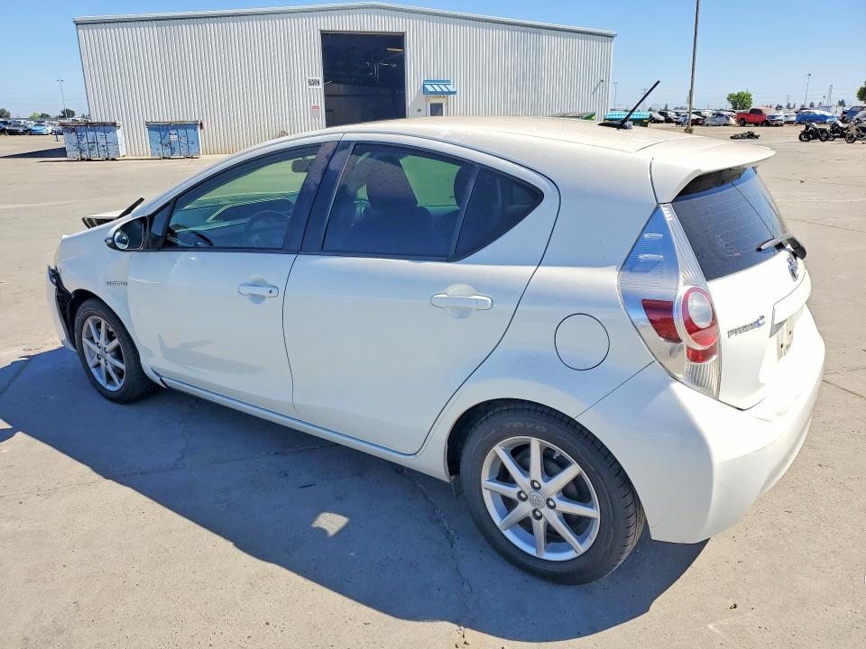 2013 Toyota Prius VIN JTDKDTB38D1052160 COPART salvage auction — FRONT END, Ca - Salvage Certificate, sold $15 on 2026-07-27 (photo 2)