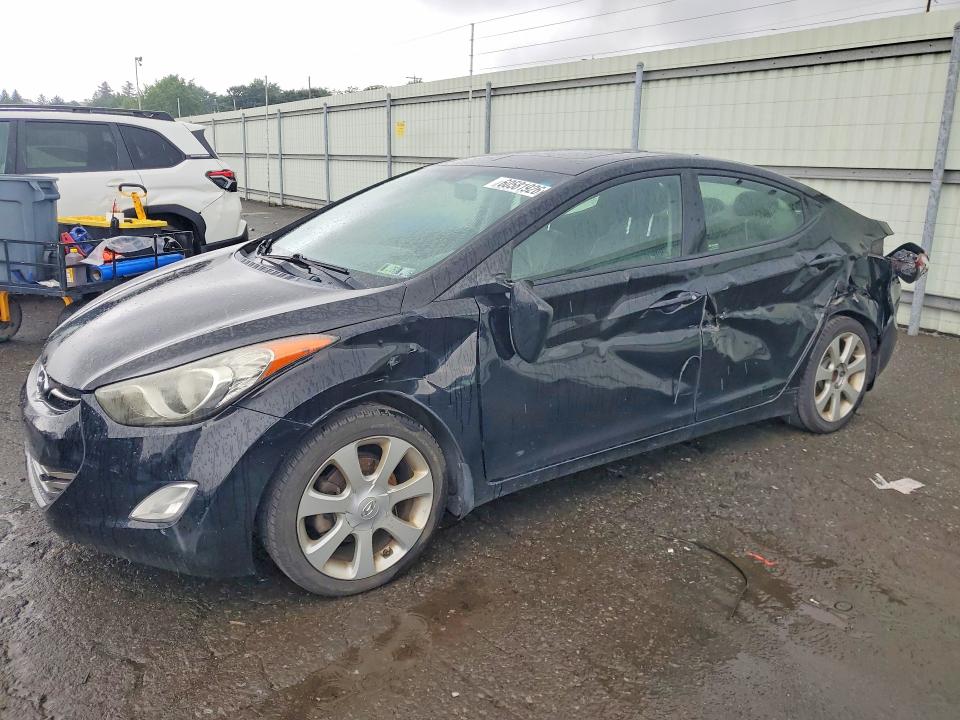 2013 Hyundai Elantra VIN KMHDH4AE9DU929657 COPART salvage auction — SIDE, Pa - Certificate Of Salvage, sold $175 on 2026-07-28 (photo 1)