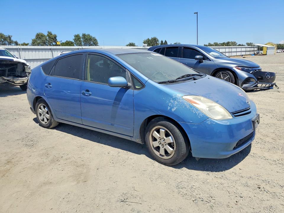 2005 Toyota Prius VIN JTDKB20UX57048198 COPART salvage auction — REAR END, Ca - Dlr/Dis/Exp Only Salvage Title, sold $275 on 2026-07-28 (photo 4)