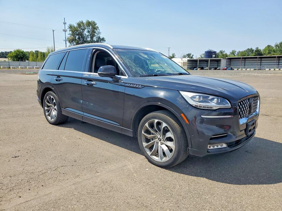 2023 Lincoln Aviator VIN 5LMYJ8XY4PNL01399 COPART salvage auction — NORMAL WEAR, Ar - Certificate Of Title (P), sold $13,800 on 2026-07-29 (photo 4)