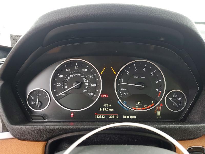 2018 BMW 3er VIN WBA8Z9C51JG827807 COPART salvage auction — REAR END, Pa - Certificate Of Salvage, sold $3,200 on 2026-08-17 (photo 9)