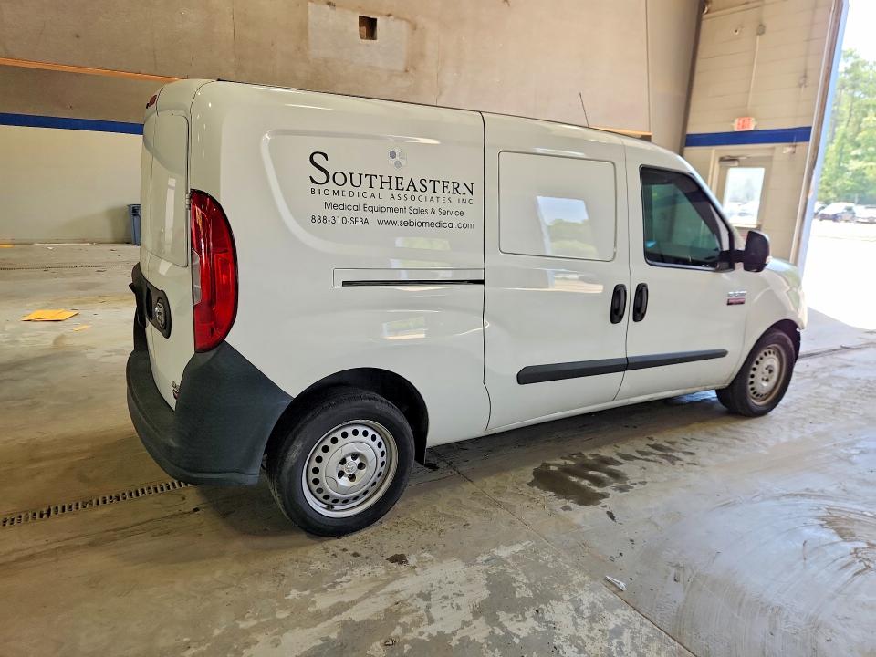 2020 Ram Promaster city VIN ZFBHRFAB6L6P16577 COPART salvage auction — FRONT END, Va - Cert Of Title - Salvage, sold $1,100 on 2026-07-29 (photo 3)