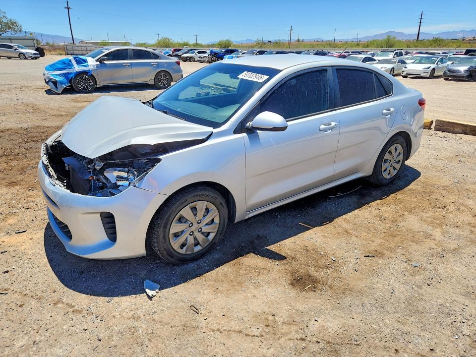 2019 Kia Rio VIN 3KPA24AB5KE206981 COPART salvage auction — FRONT END, Az - Cert Of Title - Salvage, sold $2,900 on 2026-07-10 (photo 1)