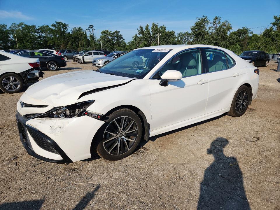 2022 Toyota Camry solara VIN 4T1G31AK5NU581681 — COPART salvage auction photo