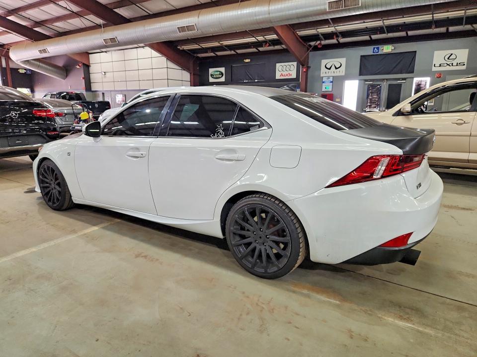 2015 Lexus Is VIN JTHBE1D22F5014844 COPART salvage auction — MINOR DENT/SCRATCHES, Ma - Certificate Of Title, sold $8,100 on 2026-07-27 (photo 2)