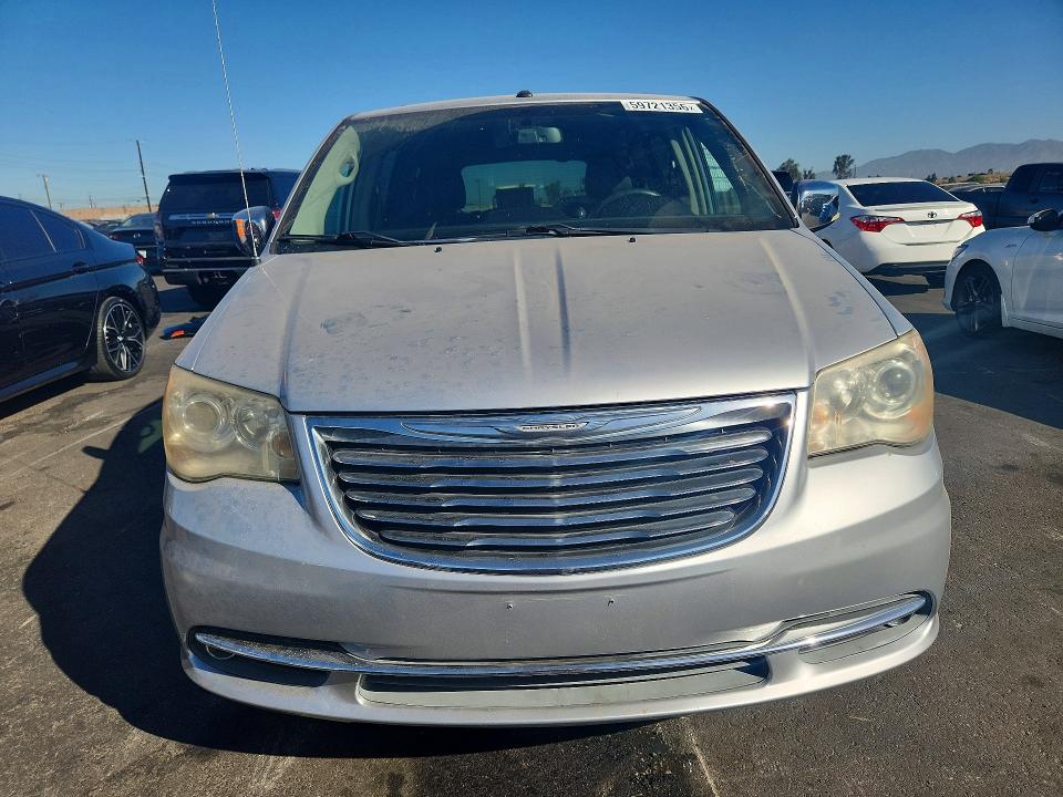 2011 Chrysler Town & country VIN 2A4RR6DG7BR797907 COPART salvage auction — REAR END, Ca - Salvage Certificate, sold $325 on 2026-07-22 (photo 5)