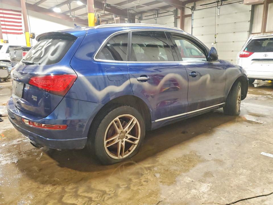 2013 Audi Q5 VIN WA1LFAFP9DA060388 COPART salvage auction — VANDALISM, Pa - Certificate Of Salvage, sold $675 on 2026-07-31 (photo 3)