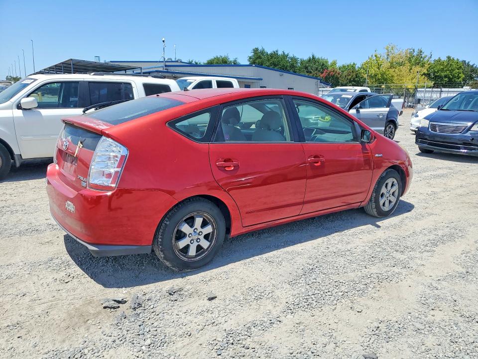 2009 Toyota Prius VIN JTDKB20U797869328 COPART salvage auction — REAR END, CA - SALVAGE CERTIFICATE, sold $575 on 2026-07-28 (photo 3)
