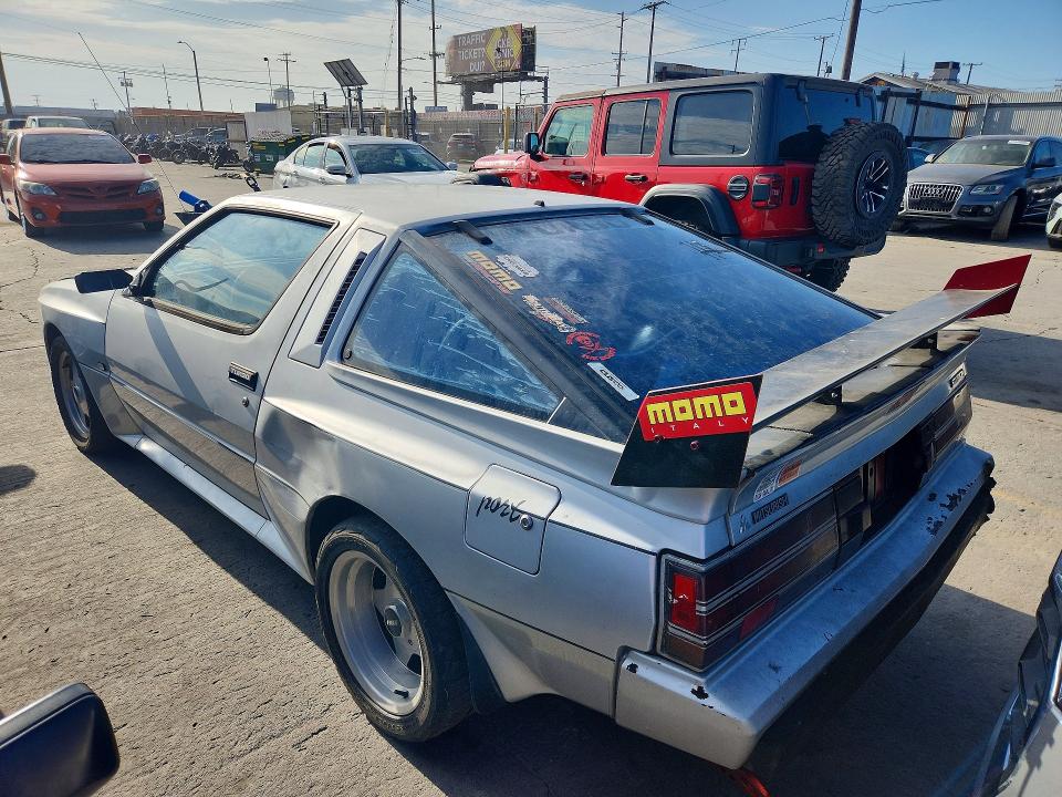 1987 Mitsubishi Starion VIN JA3CC54N1HZ031447 COPART salvage auction — REAR END, Ca - Dis/Dlr/Exp Only Lien Papers, sold $1,350 on 2026-07-27 (photo 2)