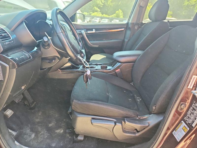 2015 Kia Sorento VIN 5XYKT4A68FG658923 COPART salvage auction — REAR END, Tn - Salvage Certificate, sold $200 on 2026-07-30 (photo 7)