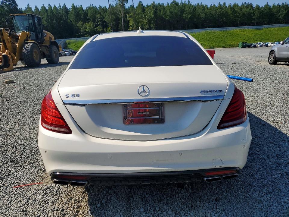 2014 Mercedes-benz S-klasse amg VIN WDDUG7JB5EA020466 COPART salvage auction — NORMAL WEAR, Nc - Dealer Only Clean Title (P), sold $16,600 on 2026-08-18 (photo 6)