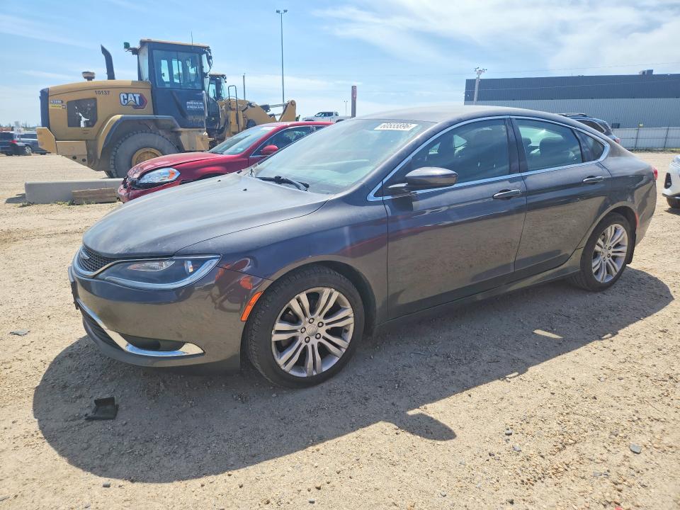 2016 Chrysler 200 VIN 1C3CCCAB9GN158683 COPART salvage auction — SIDE, AB - BOS - SALVAGE, sold $125 on 2026-07-23 (photo 1)