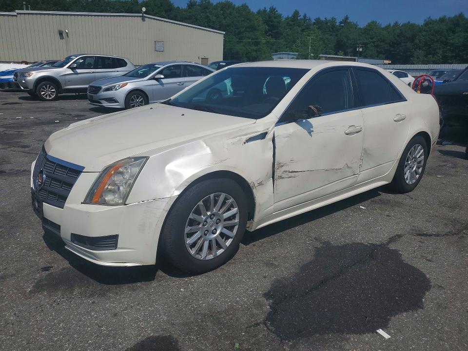 2010 Cadillac Cts VIN 1G6DE5EG8A0150853 COPART salvage auction — SIDE, MA - CERT OF TITLE-RECONSTRCTD COLL, sold $450 on 2026-07-09 (photo 1)