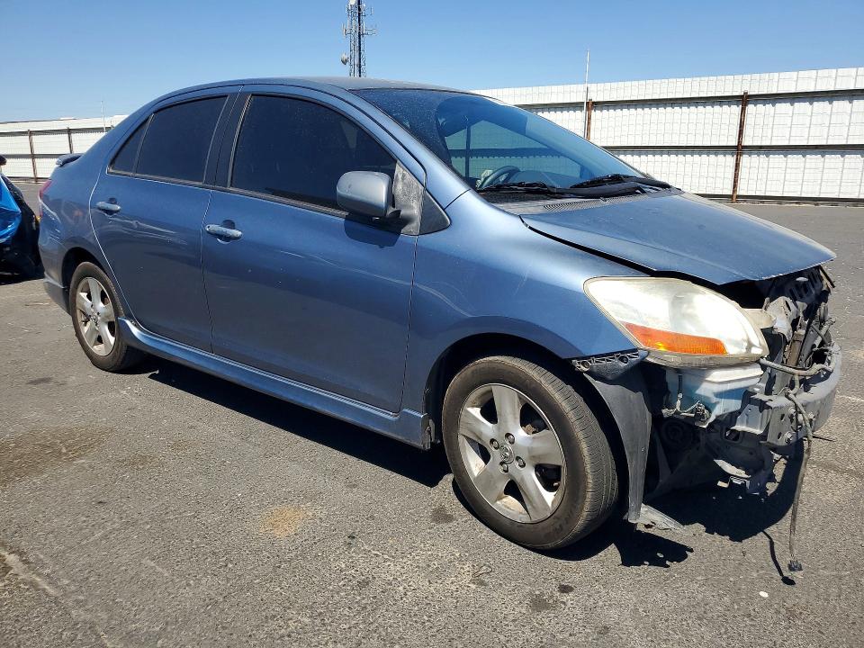 2007 Toyota Yaris VIN JTDBT923271153933 COPART salvage auction — FRONT END, CA - SALVAGE CERTIFICATE, sold $1,200 on 2026-07-20 (photo 4)