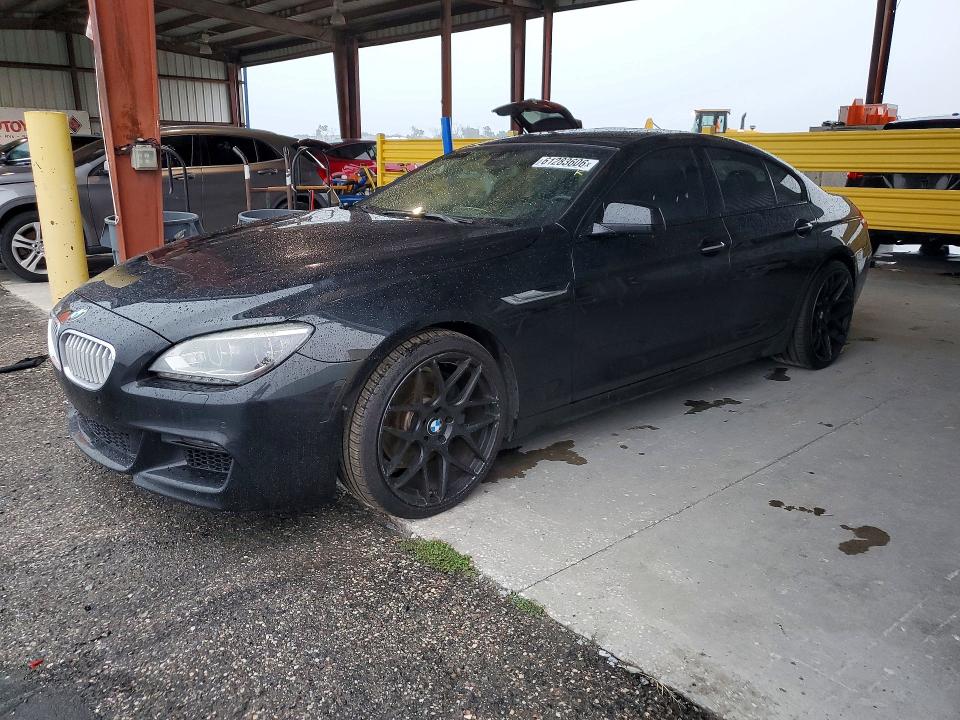 2015 BMW 6er VIN WBA6B2C51FGB99227 COPART salvage auction — MINOR DENT/SCRATCHES, FL - CERTIFICATE OF TITLE, sold $4,950 on 2026-07-28 (photo 1)