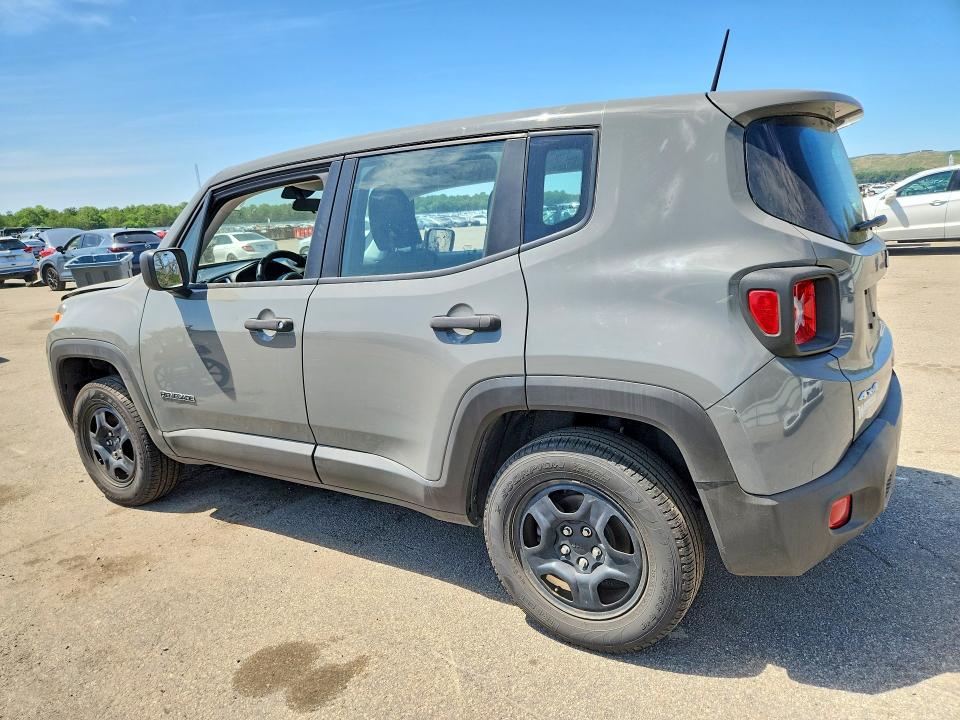 2019 Jeep Renegade VIN ZACNJBAB7KPK89208 COPART salvage auction — FRONT END, Ny - Mv-907A Salvage Certificate, sold $2,000 on 2026-07-22 (photo 2)