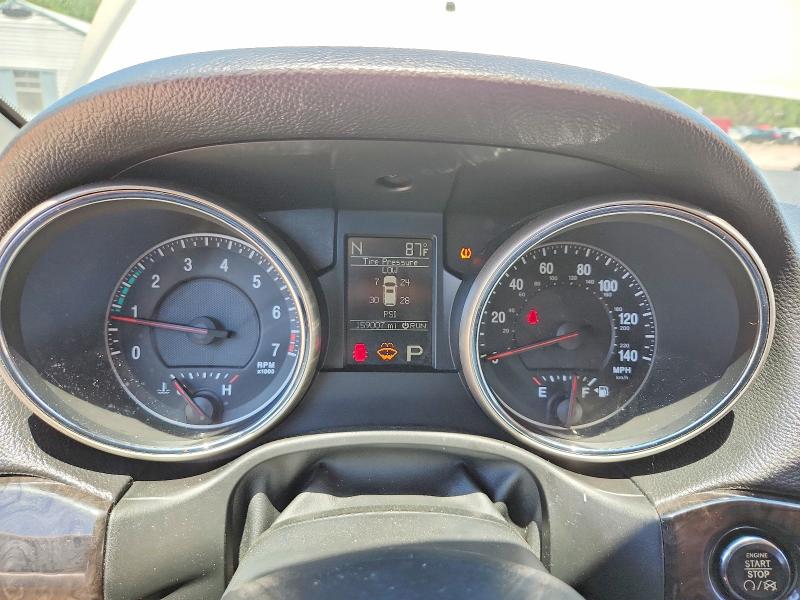 2012 Jeep Grand cherokee VIN 1C4RJFAG7CC132968 COPART salvage auction — NORMAL WEAR, VA - CERTIFICATE OF TITLE, sold $1,650 on 2026-08-01 (photo 9)