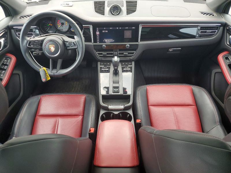 2023 Porsche Macan VIN WP1AG2A5XPLB40392 COPART salvage auction — REAR END, Ny - Mv-907A Salvage Certificate, sold $30,000 on 2026-08-07 (photo 8)