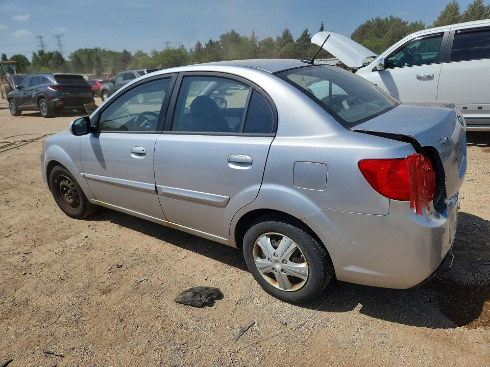 2010 Kia Rio VIN KNADH4A34A6682855 COPART salvage auction — REAR END, Il - Salvage Certificate, sold $225 on 2026-07-28 (photo 2)